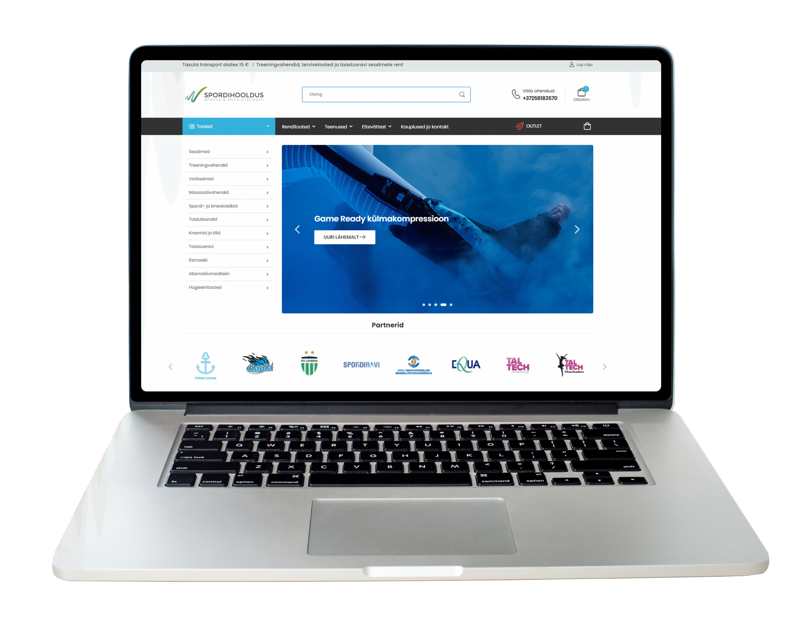 E-poe loomine ja kasvatamine. Tehtud tööd: loodud e-poed, kasutusmugavuse parandamine, Google Ads reklaamid, SEO teenus, copywriting.