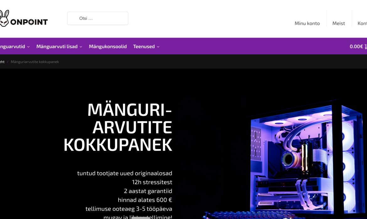 Müügitunneli loomine